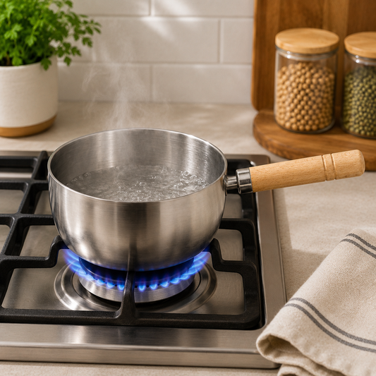 16 cm Stainless Steel Sauce Pan with Handle