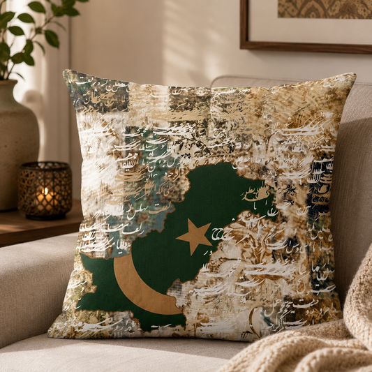 Sabz Parcham Cushion Cover Sublimation 16 x 16 PK