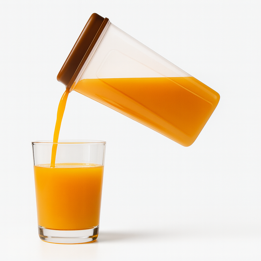 Snowy Water Bottle – 1500 ml Large Plastic Bottle with Airtight Flip Cap