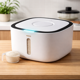 ECOCO Rice Bucket – Airtight Rice Storage Container - Habitt