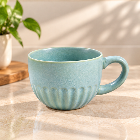 Ceramic Mug Sea Green | Stylish Coffee & Tea Cup