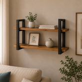 Modern Decor Shelf Double