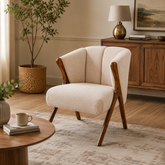 Clara Accent Chair or Puff
