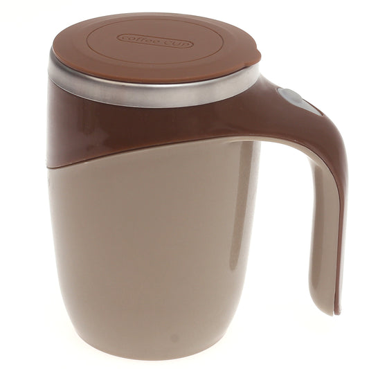 Self-Stirring Mug – Handheld with Lid (H/W)