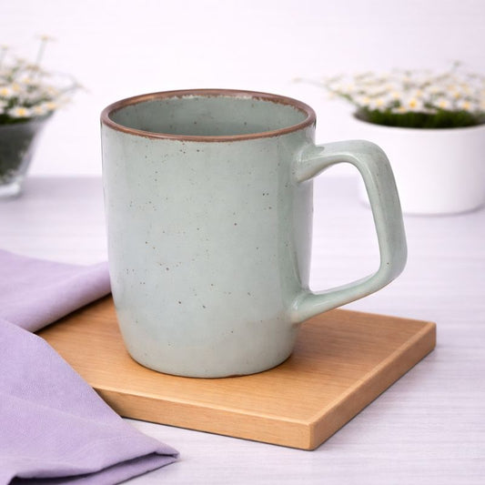 Blue Ceramic Mug with Speckled Glaze – 3 x 4 Inch Coffee & Tea Mug
