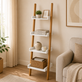 Ladder Rack 4 tiered - White