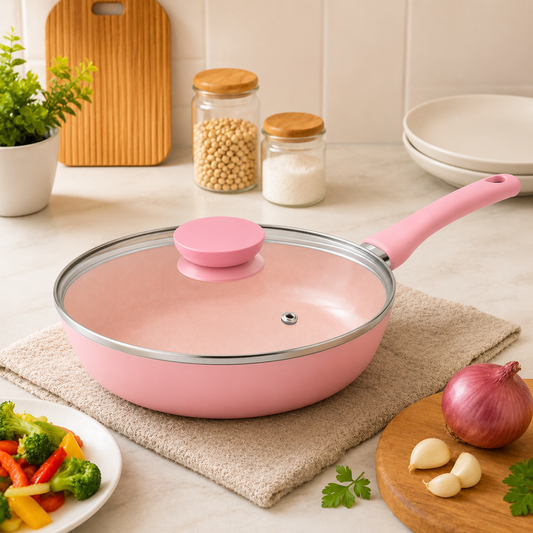 Granite Coating Sauce Pan Set (16 cm & 18 cm)