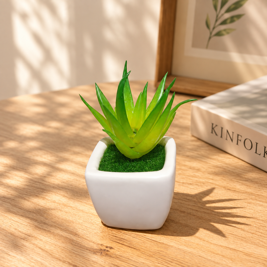 Mini Artificial Decorative Plant - Assorted