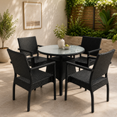 Timber 4 Person Dining