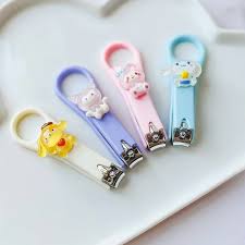 1 PC Kids Cartoon Nail Clipper – Cute Animal Design Baby & Kids Safety Nail Cutter (Assorted) - Habitt