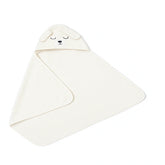 Kids Hooded Bath Towel – Soft & Absorbent Animal Face Wrap - Habitt