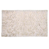Beige, Brown & Gold Tile Textures Screen Print (Mother of Pearl) Floor Mat 13x19" – Decorative Entrance Mat - Habitt