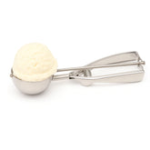 Stainless Steel Ice Cream Scoop – Spring Handle Disher - Habitt