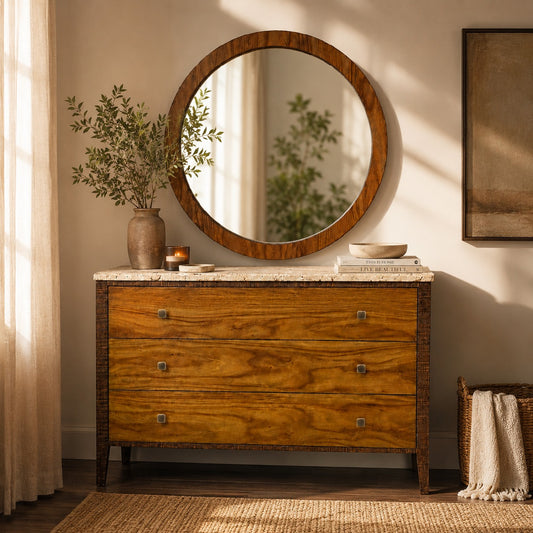 Earth Line Dresser with Mirror
