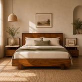 Earth Line King Size Bed