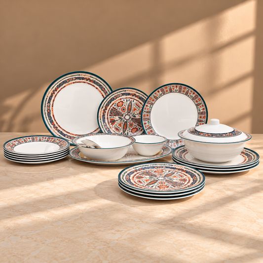 Dinner Set Multi Flora
