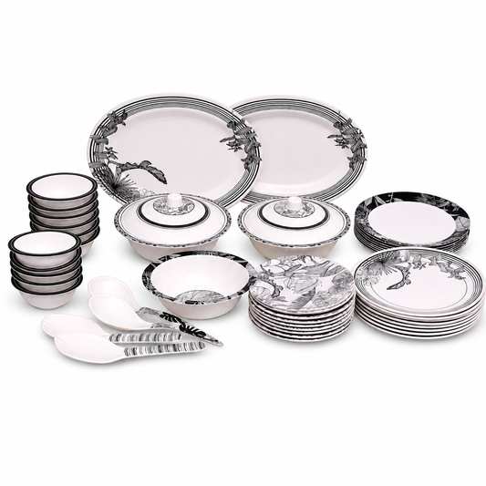 6 Person 30 Pcs Black Forest Dinner Set