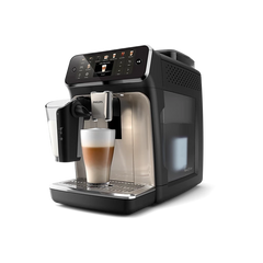 Philips Series 5500 Fully Automatic Espresso Machine with LatteGo & Silent Brew – 20 Coffee Recipes (EP5547/90)