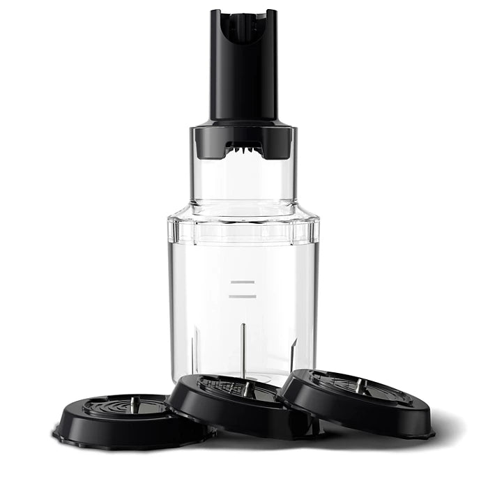 Philips 5000 Series Hand Blender 1200W with ProMix Technology, XL Chopper & Whisk – High-Performance Metal Body (HR2684/00) - Habitt