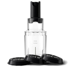 Philips 5000 Series Hand Blender 1200W with ProMix Technology, XL Chopper & Whisk – High-Performance Metal Body (HR2684/00) - Habitt