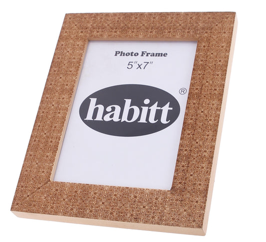 Carved ajrak photoframe - Habitt