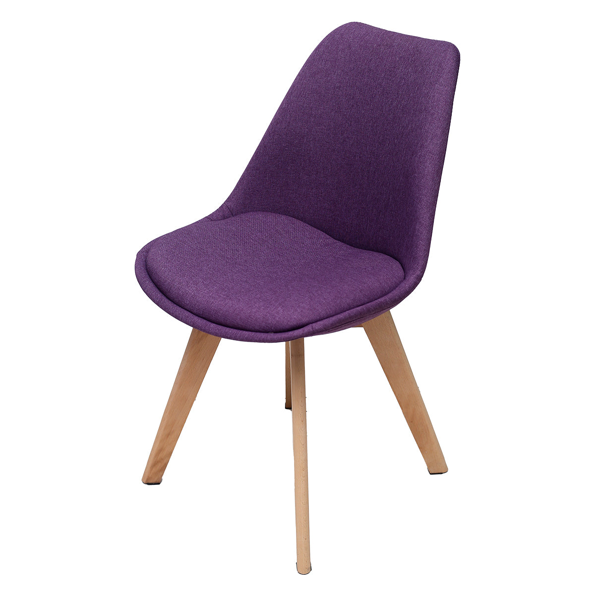 Gigma Purple W/Fabric Chair, Set of 2