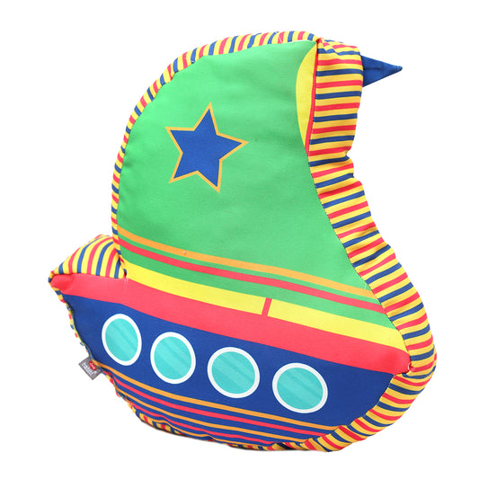 Beach Boat Shaped Cushion 18X18 - Habitt