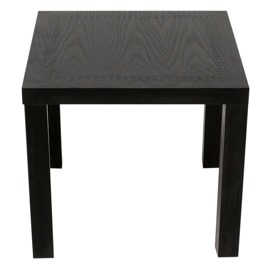 Honey Comb Black Side Table
