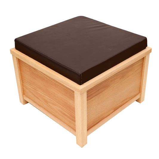 Wooden Storage Box seat