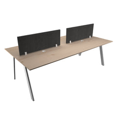 Office Furniture - Quad Workstation - DYNAMIC SERIES