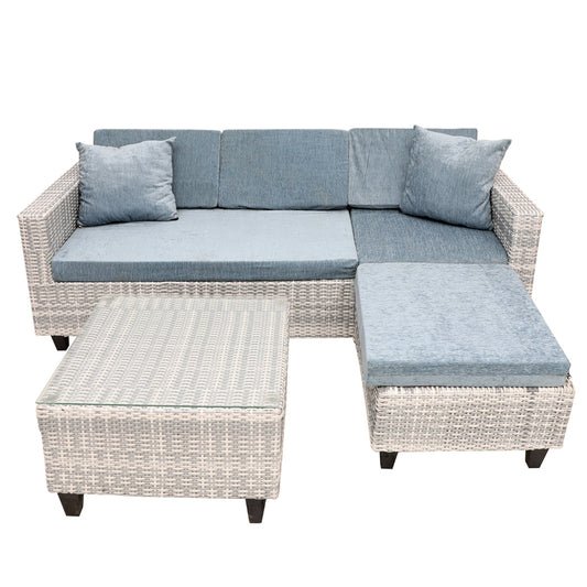 Gather L shape Sofa W/T - Habitt