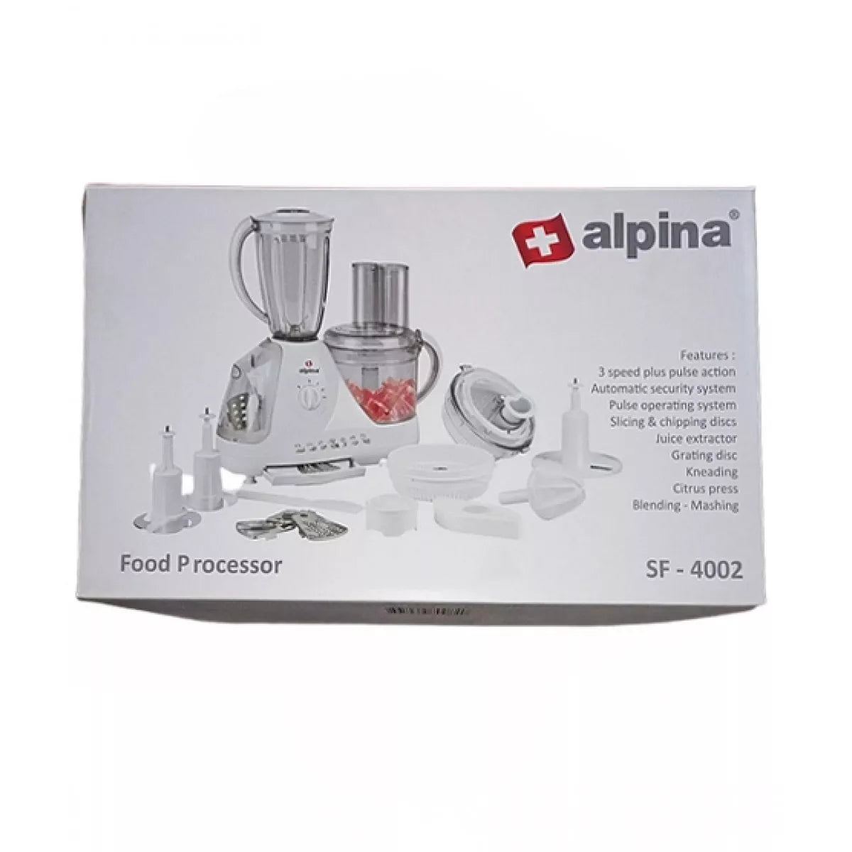 Food Processor SF-4002-SB - Habitt