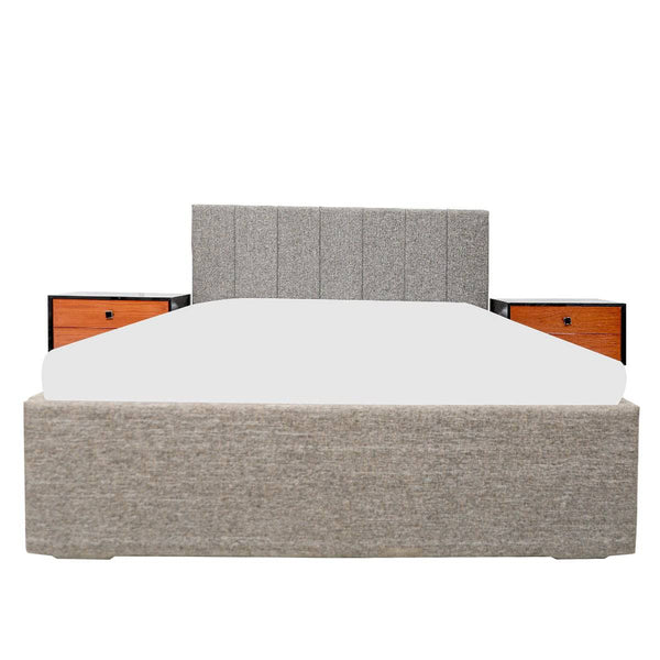 Edify Queen Bed with 2 Side table HBT OV Habitt