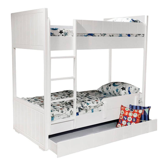 White house bunk bed 2 story