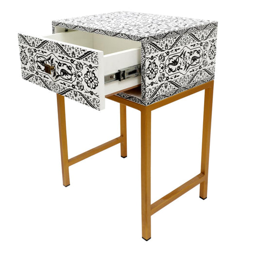 White Nest Of Tables Set (2 Pcs) - Habitt