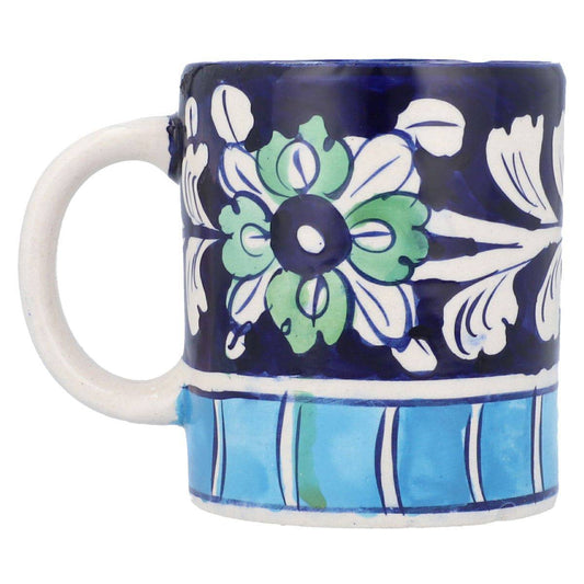 Mug Ceramic.Multi Blue Pottery - Habitt