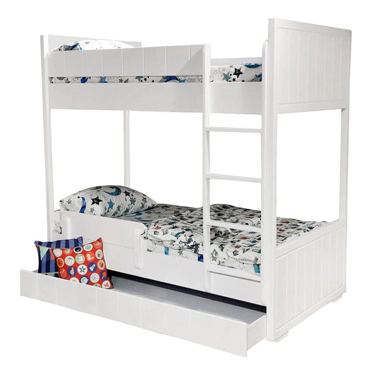 White house bunk bed 2 story