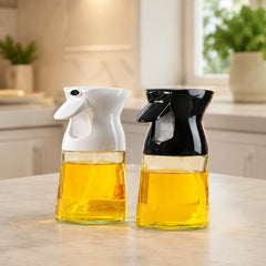 Assorted 245 ml Oil Bottle with Pouring Spout – Kitchen Oil Dispenser for Cooking Oil, Vinegar & Everyday Use