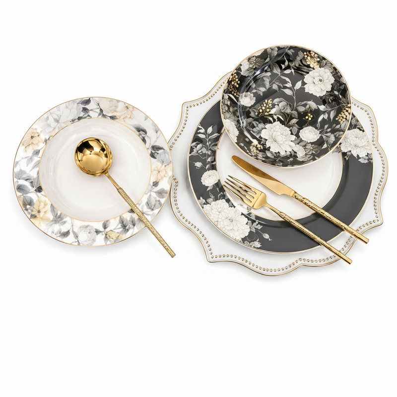 Signature 18-Piece Plate Set | Complete Dining Tableware Set