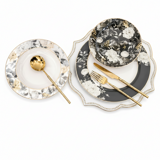Signature 18-Piece Plate Set | Complete Dining Tableware Set