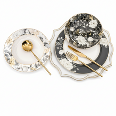 Signature 18-Piece Plate Set | Complete Dining Tableware Set