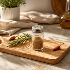 Castor 330ml Glass Spice Shaker – Premium Glass Seasoning Container