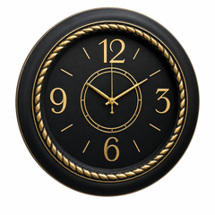 Heritage Prague Wall Clock – 18 Inch Plastic Frame