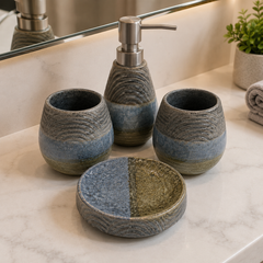 4PCS Home Fashion Bath Set 76156| Bathroom Accessories Set