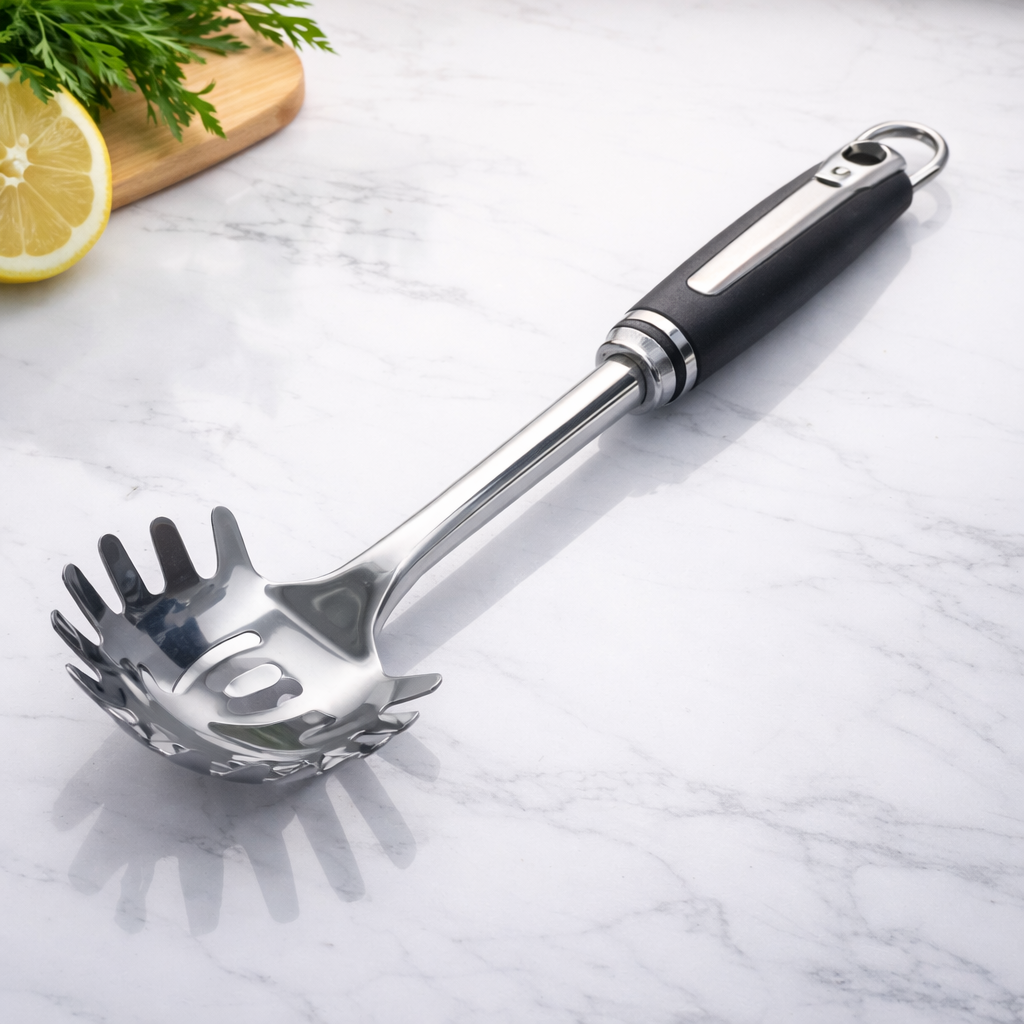 Rice & Noodle Spoon – Stainless Steel Pasta Serving Spoon