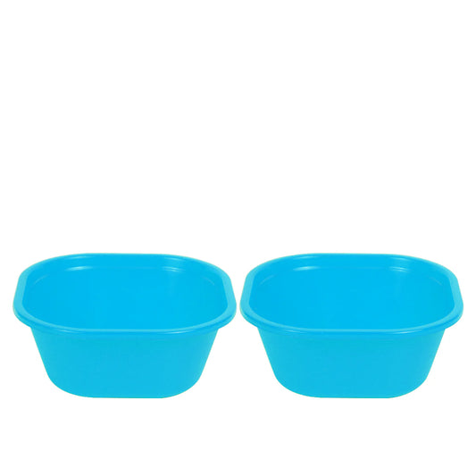 pack of 2 Blend Plastic Bowl Small – 1500 ml (Assorted) | Multipurpose Kitchen Bowl Set of 2 (Available in Red, Yellow, Magenta, Blue, Green & Orange)