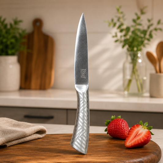 Bass Kitchen Knife – 1 Piece Stainless Steel Utility Knife