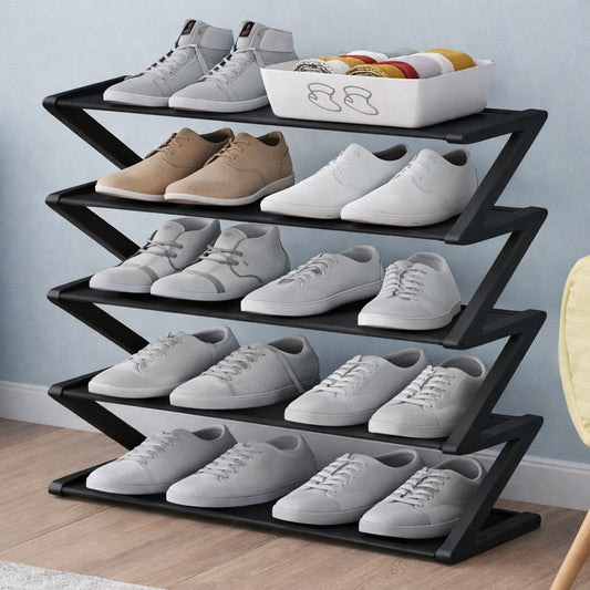 4 Layers Shoe Rack – Space-Saving Multi-Tier Shoe Organizer