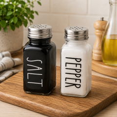 90ml Salt & Pepper Caster Set – 2 Pcs Seasoning Shaker Set