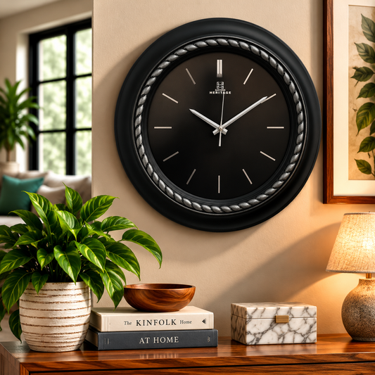 Heritage Wall Clock Ocean 2 – 18 Inch Classic Roman Dial Decorative Wall Clock